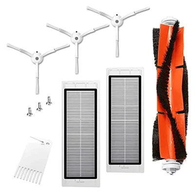 Immagine di Accessori Kit Ricambi Per Xiaomi Roborock S50 S51 S55 S5 max S6 S60 S65 Aspirapolvere, Spazzola principale Laterale HEPA Filtro 10 pezzi