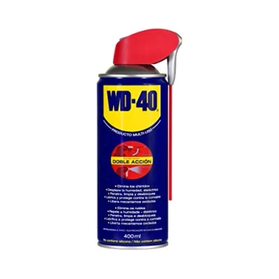 Immagine di WD 40 Prodotto multiuso Spray 400 ml Lubrica, Allenta, protegge dalla ruggine, Dielettrico, pulisce metalli e materie plastiche sposta l&#039;umidità