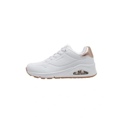 Immagine di Skechers Sport UNO Sneakers basse White/rose gold, Donna, Taglia: 35.5, gold Pu