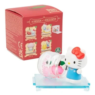 Immagine di Hello Kitty Blind Box Serie Mela, 1 Figura Pop a Sorpresa su 9, Unboxing ed Arrivo Casuale, Mini Trasparente 5x5cm, Collezionabile, Giochi Preziosi