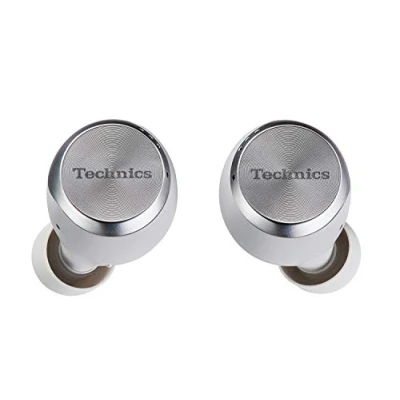 Immagine di Technics EAH AZ70WE S Cuffie Bluetooth, Auricolari True Wireless, Tecnologia Energetic, Cancellazione Rumore Dual Hybrid, Ricarica Rapida, Compatibilità Assistenti Vocali, Argento