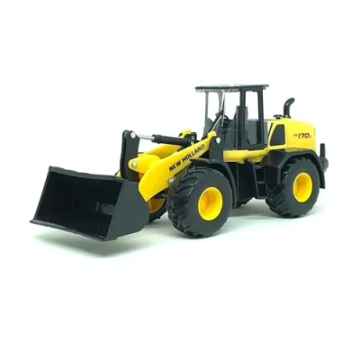Immagine di Bburago 18 32083 NEW HOLLAND WHEEL LOADER W170D scala 1:50 modellino in metallo