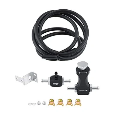 Immagine di KIMISS Turbo Tee Bleed Valve, Kit manuale Boost Controller, sostituzione per Benzina Skyline