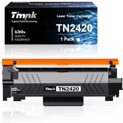Immagine di Timink TN2420 Cartucce di Toner Compatibili Sostituzione per Brother MFC L2710DW L2750DW L2710DN L2730DW DCP L2510D L2530DW L2550DN HL L2310D L2350DW (1 Nero)