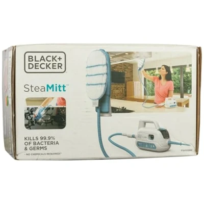 Immagine di BLACK+DECKER Confezione contenente set di panni applicabili su SteaMitt con accessori e 2 spazzoline per diversi utilizzi, FSHSMA XJ