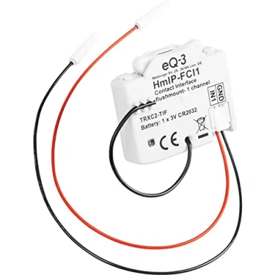 Immagine di Homematic IP 153489A0 Interfaccia a contatto incasso 1 via, 3 V