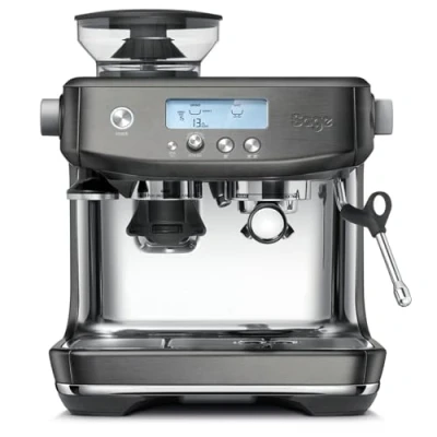 Immagine di Sage The Barista Pro Macchina per Caffè in Grani con Montalatte Manuale Acciaio Inox Nero