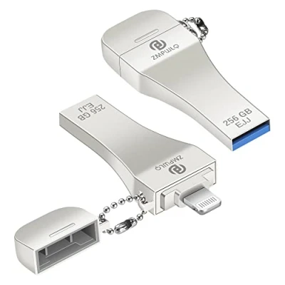 Immagine di Apple MFi Certified 256GB Chiavetta USB Per iPhone, Memoria Esterna iPhone Lightning Pennetta Memorystick Pendrive Photo Stick Flash Drive iPad Backup