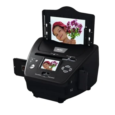 Immagine di Rollei PDF S 240 SE Multi scanner per foto, diapositive e negativi, processo di scansione in pochi secondi, incluso software editing delle immagini nero