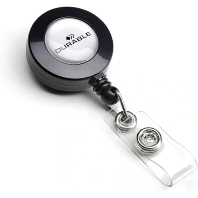Immagine di Durable 815258 Chiocciola Yo per portabadge clip 10 pz.