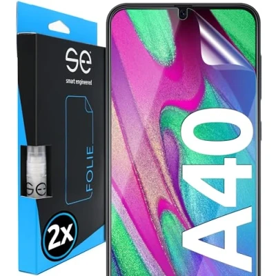 Immagine di smart engineered 3D Pellicola Protettiva per Schermo Samsung Galaxy A40 [2 Pezzi Transparente, Case Friendly, qualità dell&#039;immagine Full HD,Pellicola TPU