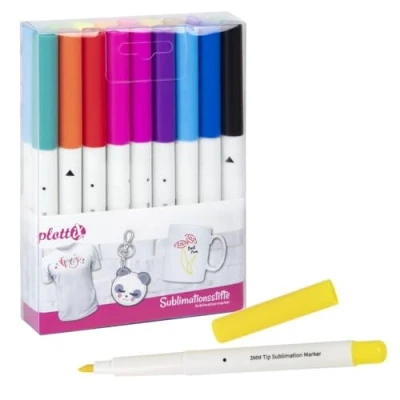 Immagine di plottiX Set completo di penne a sublimazione (18 colori)