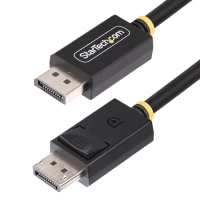 Immagine di StarTech.com cavo DisplayPort 2.1 da 1m, DP40 certificato VESA con UHBR10/HDR/HDCP 2.2, 8K 60Hz w/DSC 1.2a