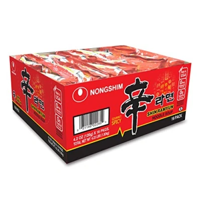 Immagine di Nong Shim Shin Ramyun Noodle 20 Packets