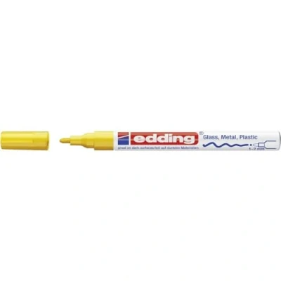 Immagine di Edding 4 751 9 005 E Marcatore a vernice Giallo 1 mm, 2 mm N/A