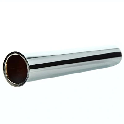 Immagine di Tecuro tubo di regolazione, prolunga, 200 mm, acciaio inox V2A, cromato, per sifoni, chiusura antiodore