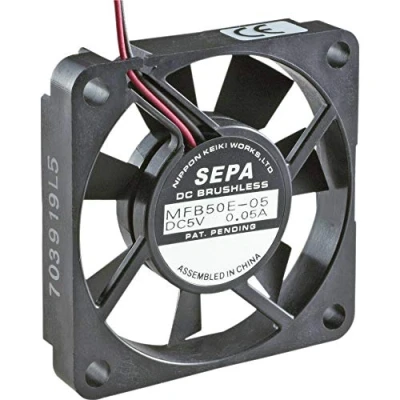 Immagine di SEPA MFB50E12 Ventola assiale 12 V/DC 14.3 m3/h (L x L A) 50 10 mm