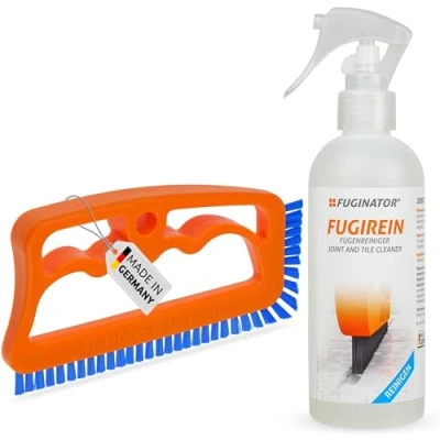 Immagine di Fugenial Fuginator Spazzola per fughe bagno, cucina e casa Pulisce efficacemente le delle piastrelle rimuove la muffa superficiale