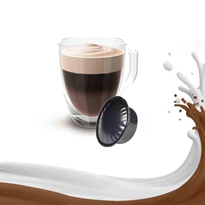 Immagine di 10 Capsule Caffe Mocaccino Compatibili con Lavazza A Modo Mio Bevanda in Cialde