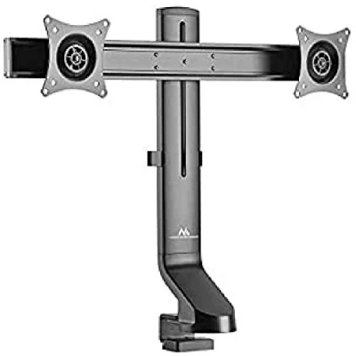Immagine di Maclean MC 854 Supporto Braccio Staffa per Monitor 17 &quot; 32&quot; 848 e 849 LED, LCD, TV OLED (per 2 Monitor)