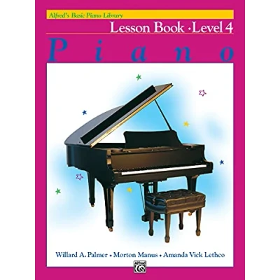 Immagine di Alfred&#039;s Basic Piano Library: Lesson Book Level 4
