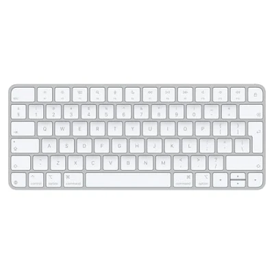 Immagine di Apple Magic Keyboard con Touch ID e tastierino numerico per Mac chip Inglese internazionale Tasti bianchi ​​​​​​​