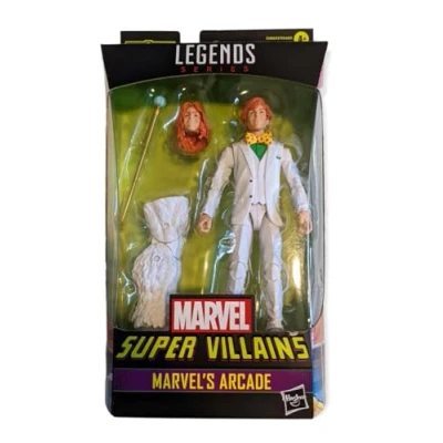 Immagine di Marvel Hasbro Legends Series Action Marvel&#039;s Arcade da Collezione Alta 15 cm, e 7 Accessori 1 Elemento “Crea Un PersonaggioBuild a Figure, Design Esclusivo, F28005X0
