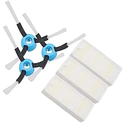 Immagine di L/c 3* Spazzole Laterali + Filtri per Hobot Legee 669/688/7 Accessori
