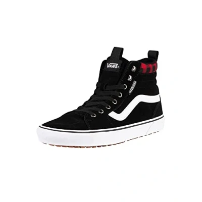 Immagine di Vans Filmore Hi Vansguard, Sneaker Uomo, Suede Black Red Plaid, 39 EU