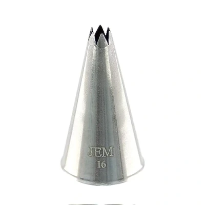 Immagine di PME Bocchetta Decorativa, Acciaio Inossidabile, Argento, 2 x 3,5 cm