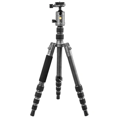 Immagine di Vanguard Veo 3GO 235CB Treppiede da viaggio compatto in carbonio con testa a sfera