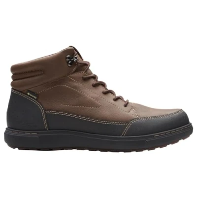 Immagine di Clarks Mapstone Higtx, Stivali alla Moda Uomo, Marrone Dk Wlined, 39.5 EU