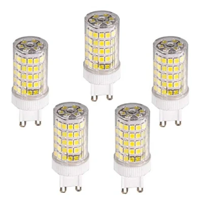 Immagine di Lampadina LED G9 220 V 6500 K luce fredda 10 W (5 unità)