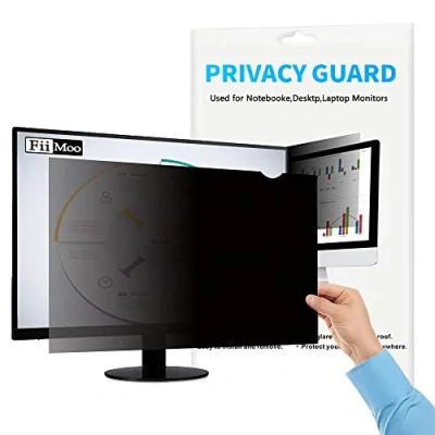 Immagine di FiiMoo 24 Pollici Filtro Privacy Premium per Monitor/Computer, Filter,Pellicola de Protezione Monitor e Schermo di Computer (24 inch, 532 x 299 mm 16:9)