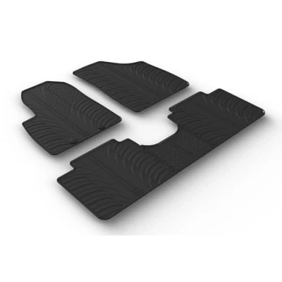 Immagine di Gledring Tappetini in Gomma Compatibile con Forthing T5 Evo 2021 (Profilo T 5 Parti + Clip di Montaggio)