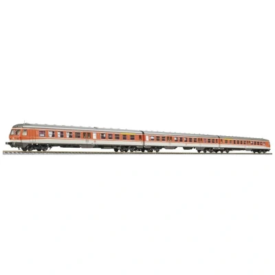Immagine di H0 3 pz. Vagone motore diesel BR 614/914 della DB Liliput L133179