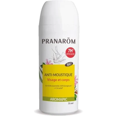 Immagine di Pranarôm Roller Antizanzare Bio Efficienza 7 ore con oli essenziali biologici Aromapic 75 ml