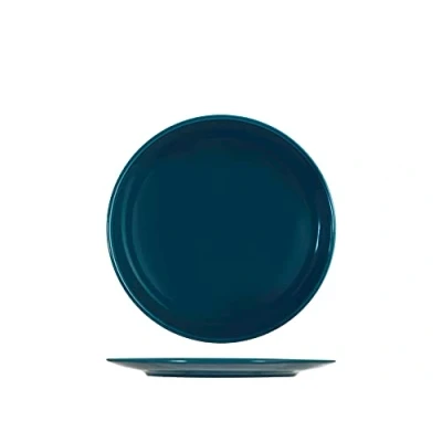 Immagine di H&amp;h set 6 piatti frutta in stoneware denver darkblue 20cm