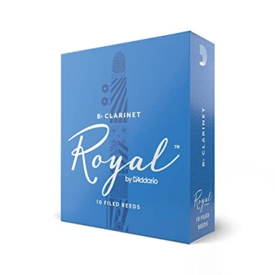 Immagine di Confezione da 10 Ance Rico Royal per Clarinetto Soprano in Si Bemolle, Durezza 3.5
