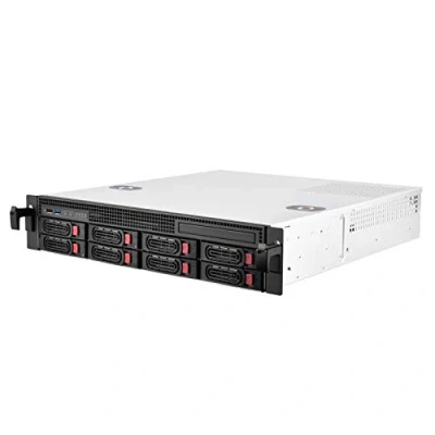 Immagine di SilverStone SST RM201B Case server 2U con 5 dischi rigidi hot swap da 3,5&quot; RM21 308