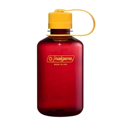 Immagine di Nalgene Borraccia leggera Sustain Tritan, senza BPA, infrangibile, per escursioni, palestra, 473 ml, bocca stretta, Laker