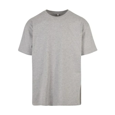 Immagine di Build Your Brand Heavy Oversize Tee, Maglietta a Maniche Corte Uomo, Grigio, L