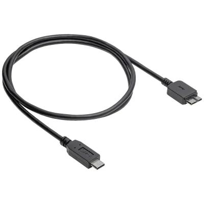 Immagine di Akyga Cavo USB Spina Micro B 3.0, C® 1.00 m Nero AK 44