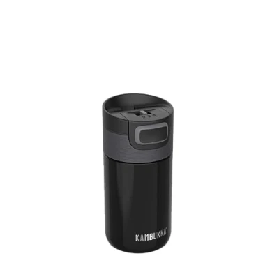 Immagine di Kambukka tazza termica da 300 ml, in acciaio inox, a prova di perdite e tenuta viaggio caffè mantiene caldo per 5 ore/freddo 11 h modello ETNA DEEP TEAL