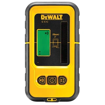 Immagine di DEWALT DE0892 Ricevitore/Rilevatore Laser, per DW088 e DW089, 50 metri portata, maneggevolezza, custodia resistant all&#039;umidità agli schizzi, display LCD