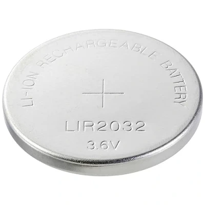 Immagine di VOLTCRAFT LIR2032 Batteria ricaricabile a bottone LIR 2032 Litio 45 mAh 3.6 V 1 pz.