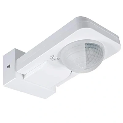 Immagine di Maclean MCE243 B Sensore di movimento a infrarossi con crepuscolare Campo rilevamento 360 fino 20 m IP65 max 2000W (Bianco)