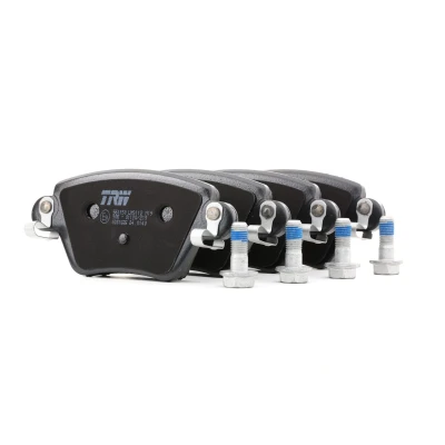 Immagine di TRW COTEC GDB1525 Kit pastiglie freno con segnalatore acustico usura bulloni pinza accessori RENAULT: Kangoo I, I Express