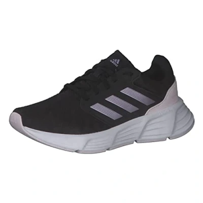 Immagine di adidas Performance Galaxy Scarpe running neutre, Donna, Taglia: 38, Core black/matt purple metallic/almost pink Tessuto / sintetico
