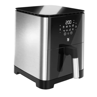 Immagine di WMF Multi Tast Friggitrice ad Aria Calda, 1550 W, Capacità 1 kg, 8 Programmi Automatici, 99% di Olio in Meno, 5 Funzioni 1, 4 l, nero